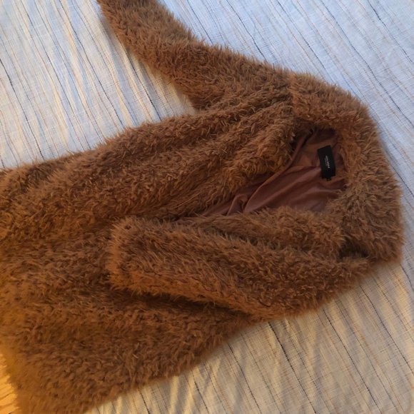 Vero Moda Oversized Teddy Coat - Picture 3 of 3